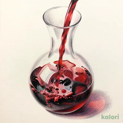 ハウスワイン赤(デキャンタ440ml)