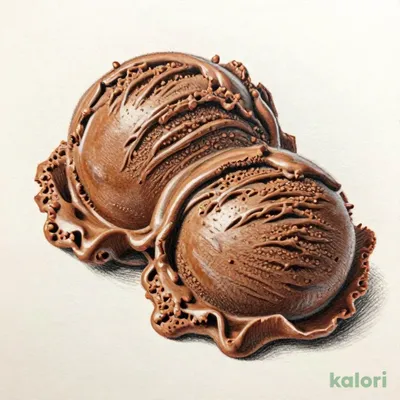 ダブルジェラート(チョコ2個)