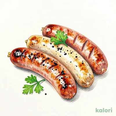 Takeout Three Types of Sausages - Black Pepper, Plain, Garlic