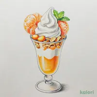 季節のジョナパフェDX（早生みかん）