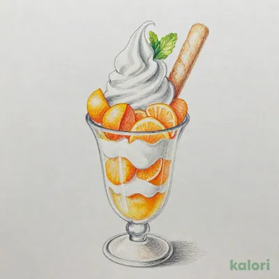 季節のジョナパフェ（早生みかん）