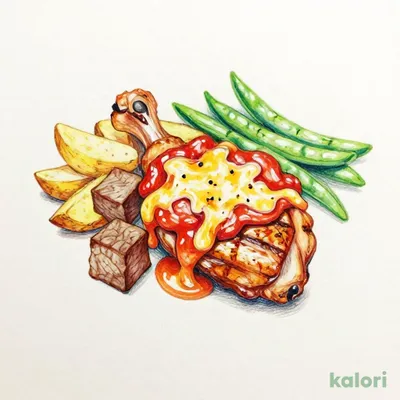 若鶏のグリル　トマトソース＆ヒレコロステーキ