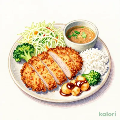 自家製厚切りひれかつ膳