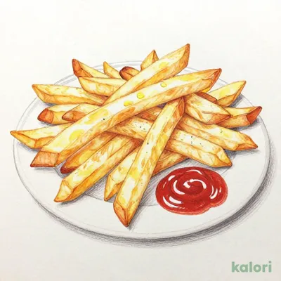 大盛りフライドポテト