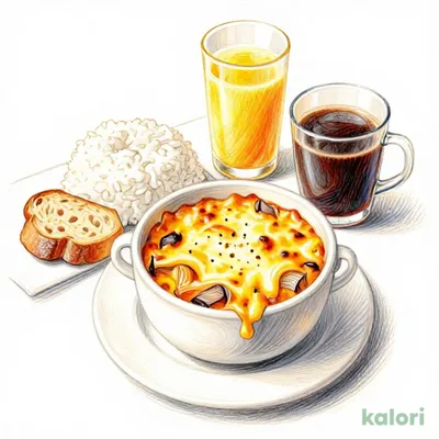 Onion Gratin Drink Bar Set