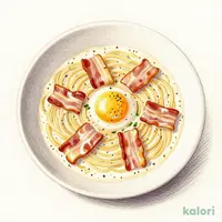チャウボナーラパスタ
