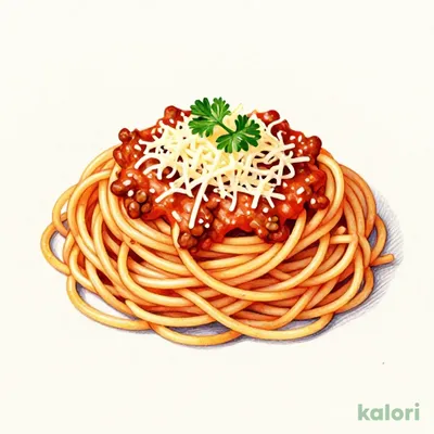 ちいさなパスタボロネーゼ