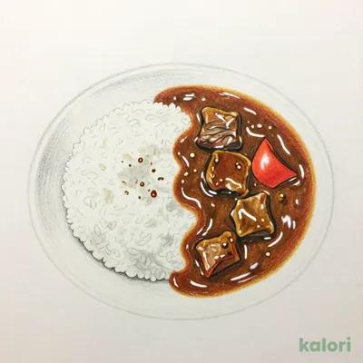 ちいさなビーフライスカレー