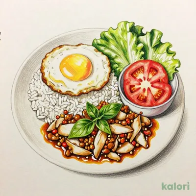タイ風ガパオライス