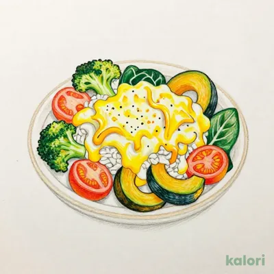 一日分の緑黄色野菜が摂れるドリア