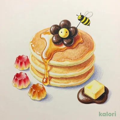 Kids Pancake (Includes Jelly & Gacha Coin)