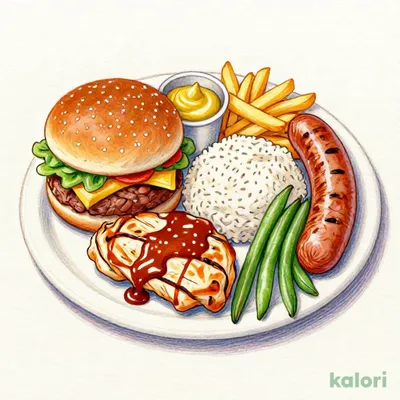 ミックスグリルランチ