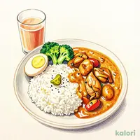 武蔵野スパイスカレー+選べるアペタイザーセット(ドリンクバーつき)