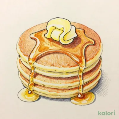 Indulgent Shaved Butter Pancake Morning