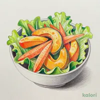 Pumpkin and Carrot Rapé Salad