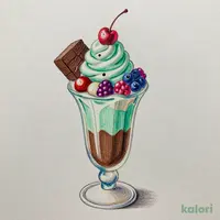 Chocolate Mint Parfait