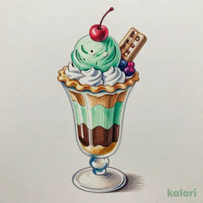 Chocolate Mint Deluxe Parfait