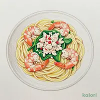 ハーブシュリンプと本ずわい蟹の濃厚ビスクスープパスタ