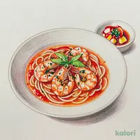 ハーブシュリンプの濃厚ビスクスープパスタ+選べるアペタイザーセット(ドリンクバーつき)