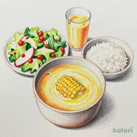 Potage, Salad, and Drink Bar Set