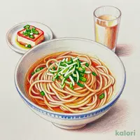 和風オニオンスープパスタ+選べるアペタイザーセット(ドリンクバーつき)