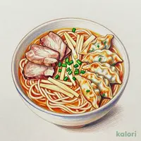 酸辣湯麺＆おつまみ揚げ餃子
