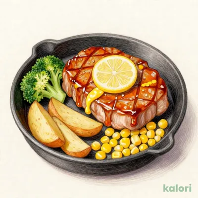肉旨！厚切り豚肩ロースステーキ