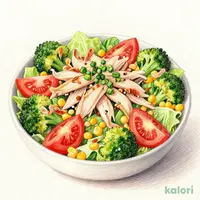 蒸し鶏のゴマだれサラダ
