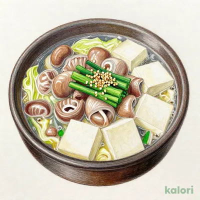 「幻のコショウの博多もつ鍋定食」