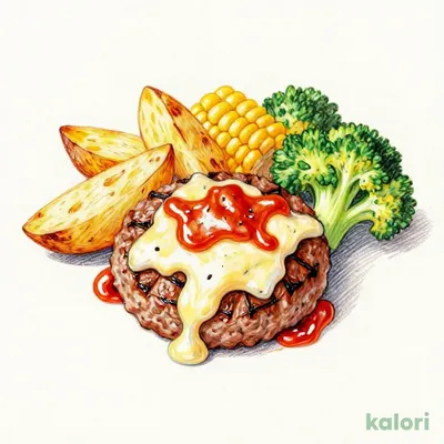チーズハンバーグ