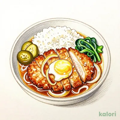 出汁香るロースかつとじ定食