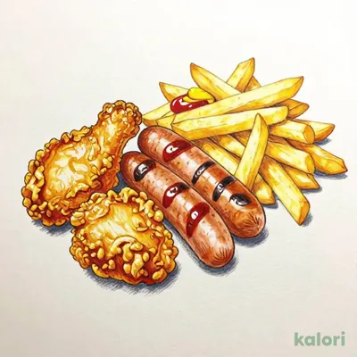 唐揚げ＆ソーセージ