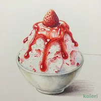 かき氷みるく いちご 単品（小サイズ）