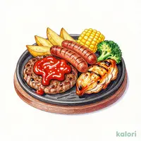 どど〜ん！っと大きなミックスグリル