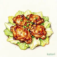 Bite-Sized Chicken Steak with Garlic Soy Sauce