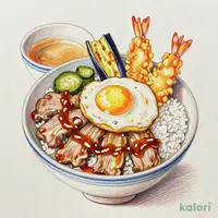 Inosuke Hashibira's Tempura Pork Rice Bowl
