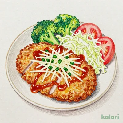 Loin Katsu Set Meal with Grated Daikon & Ponzu
