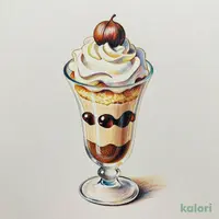 深まる秋のモンブランパフェ