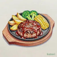 グランペッパーハンバーグ ※2026年9月19日(土)10時 ~ 2026年9月27日(日)15時は、「ランチタイムサービス」を休止とさせていただきます。
