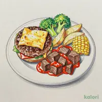 チーズハンバーグ&プライムサイコロステーキ ※2026年9月19日（土）10時 ～ 2026年9月27日（日）15時は、「ランチタイムサービス」を休止とさせていただきます。