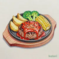ペッパーハンバーグ ※2026年9月19日（土）10時 ～ 2026年9月27日（日）15時は、「ランチタイムサービス」を休止とさせていただきます。