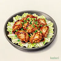 メガ盛りひとくちチキンステーキにんにく醤油 ※2026年9月19日（土）10時 ～ 2026年9月27日（日）15時は、「ランチタイムサービス」を休止とさせていただきます。