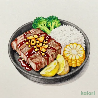 肉旨！厚切り豚肩ロースステーキにんにく醤油 ※2026年9月19日（土）10時 ～ 2026年9月27日（日）15時は、「ランチタイムサービス」を休止とさせていただきます。