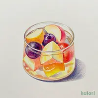 Two-Layer Fruit Jelly