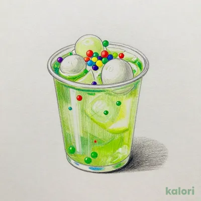 “パチパチ弾ける♪”お子様ゼリー ～メロンソーダ味～