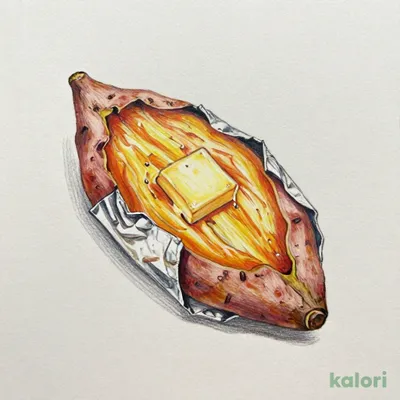 Beni-Azuma Sweet Potato with Butter