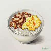 お子様そぼろとたまごの２色丼