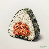 Kanefuku Spicy Cod Roe & Korean Seaweed Rice Ball