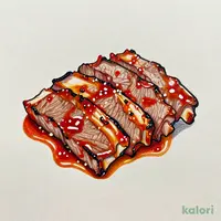 じゅうじゅうカルビ〔特製赤ダレ〕
