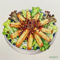 スティックポテトのザクザク旨辛サラダ